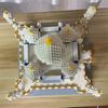 KNEW BUILT Indian Taj Mahal Model Playthings Micro Mini Construction Blocks Designed for Adults Assemble Decoration City Famous Architecture Bricks