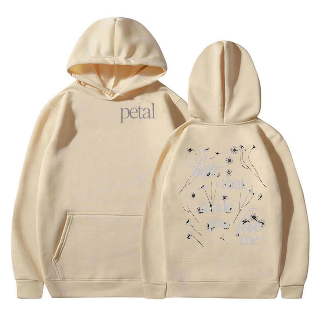 2026 Ariana Grande Petal Hate That I Made You Love Me Album 2026 Print Hoodie Men Women's Clothing Vintage Printed Sweatshirt