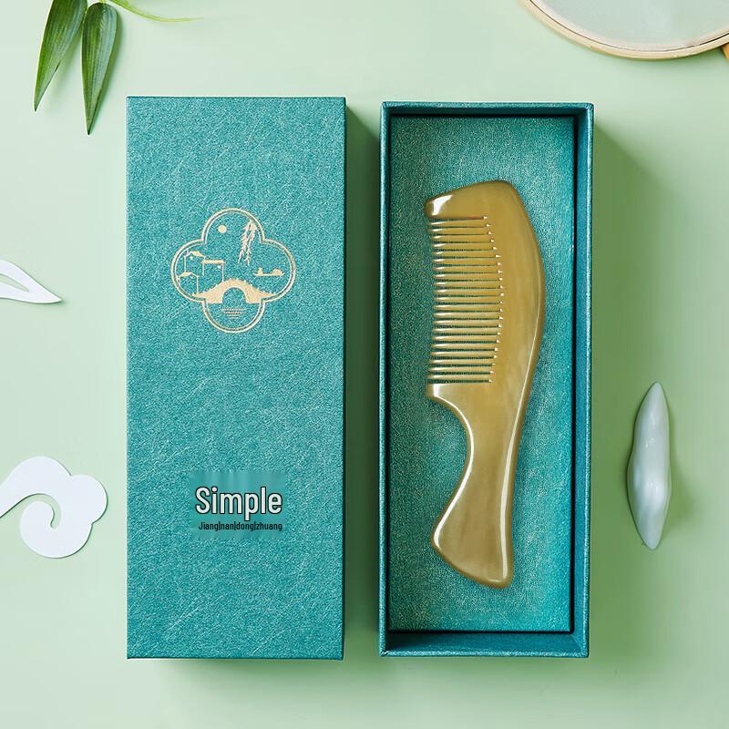 Natural Ox Horn Comb