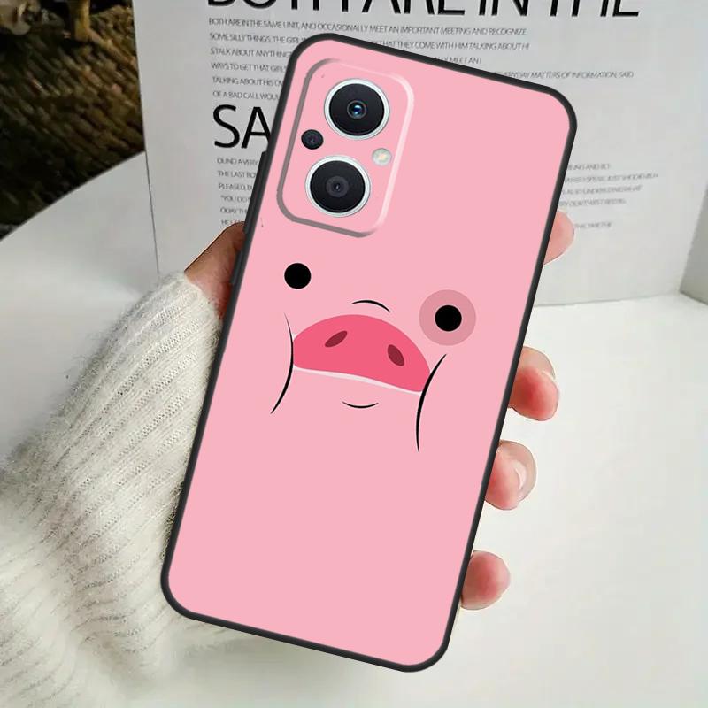 Cartoon Pig Phone Case For OPPO Reno 14F 12F 12 11 13 F 10 Pro 8T 7 8 Lite OPPO Find X9 X8 X6 X5 Pro Cover