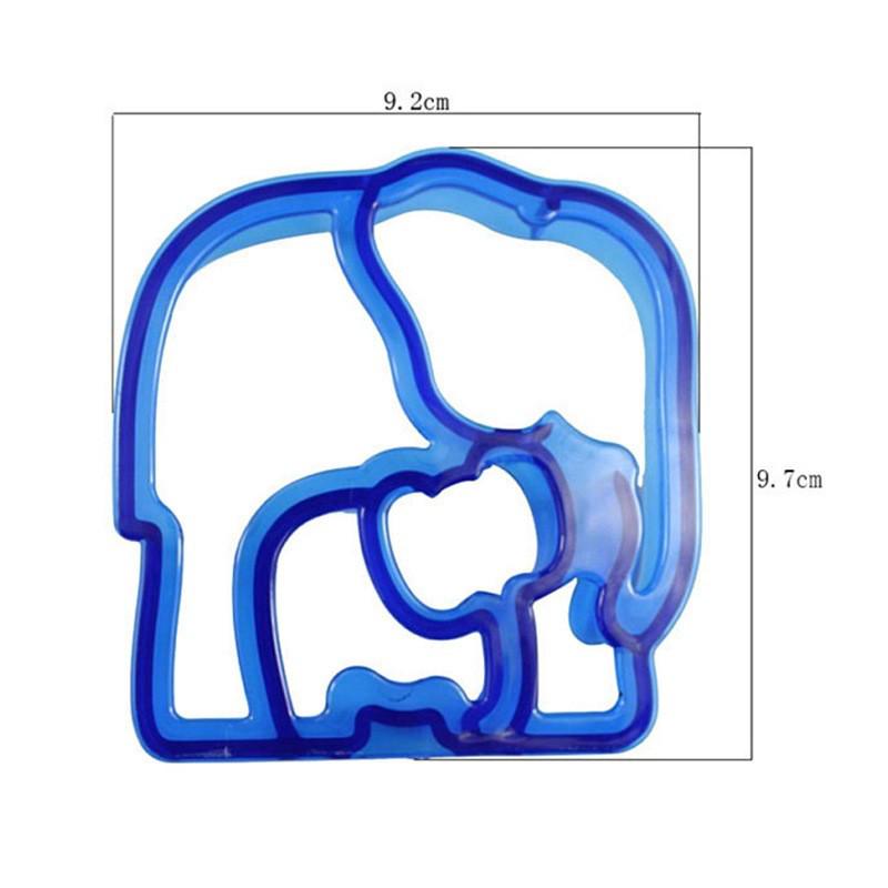 13-Piece Cartoon Sandwich & Cookie Cutter Set: Jigsaw, Elephant, and More