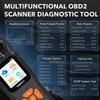 V318 Auto Diagnostic Tool – OBD2 Scanner with Battery Test, Fault Code Reader, Multi-Language Support