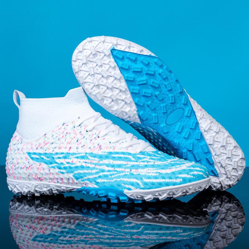 

Игровые тренировочные кроссовки, футбольные бутсы с высоким верхом, мужские 46, спортивные для студенток, длинные сломанные ногти, детские большие размеры 32, отличная цена 46