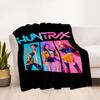 Huntrax: Urban Style Fusion Blanket Soft Warm Cozy Great for Office Chair Office Picnics Four Seasons Multipurpose Stylish Decor
