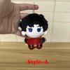 Cool Blue Eyes 10cm Anime Red Hood Character Jason Todd Plush Toys Keys Chain Pendant Decor Funny Cartoon Keychain Plushie Doll