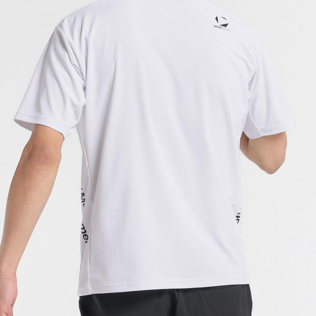 Move Sports SUNSCREEN Mini Pique Polo Shirt ST5SHSZ1MB_WH00_L