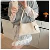 Woven Handbag Bag Women's 2025 New Large-capacity Mother and Child Bag Versatile Shoulder Underarm Bag Tote Bag