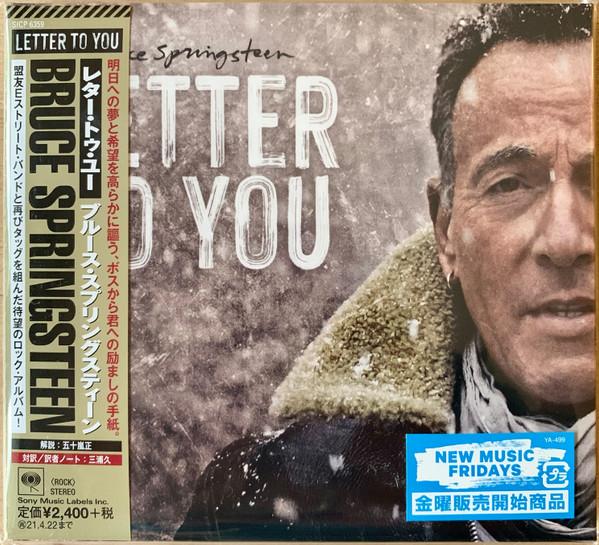 

CD BRUCE SPRINGSTEEN Letter To You SICP6359 Sony Records In 2020 Japan Obi Rock