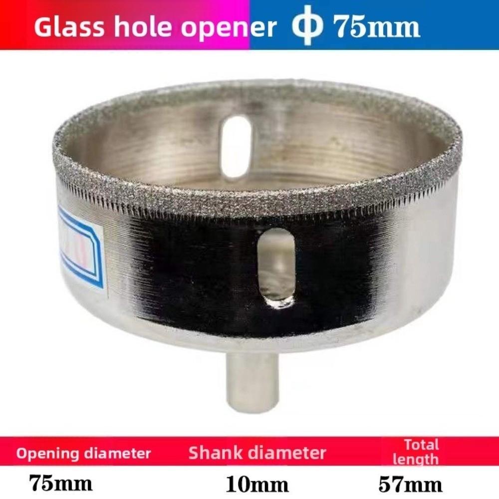 6-110mm Glass Hole Saw Drilling Crown Drill Bits Durable Diamond Hole Saw  Marble Drilling