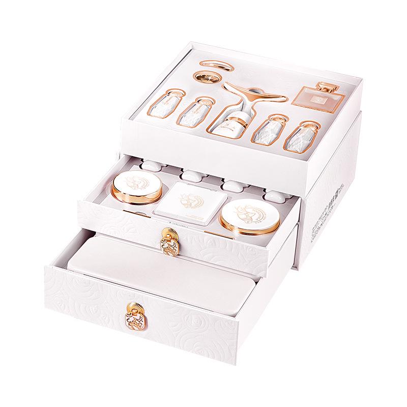 17-Piece Forever Love Makeup & Skincare Holiday Gift Set for Beginners
