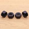 Black Nylon Hex Nuts Nylon Hexagonal Nut High Quality Hex Nuts Assortment Kit  Car Repair