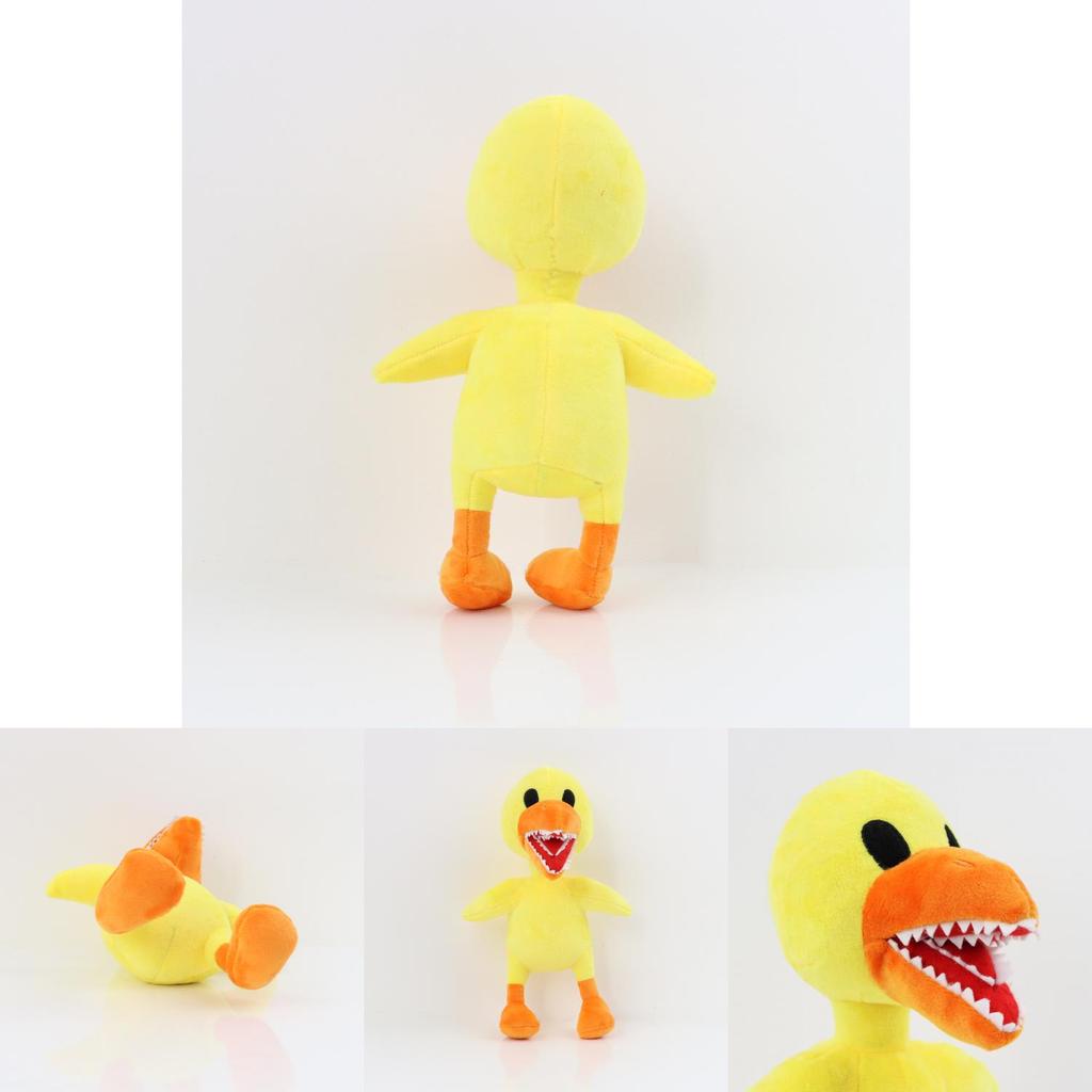 Rainbow Friends Yellow Duck Plush Toy Soft Stuffed Doll Perfect Kid's Gift