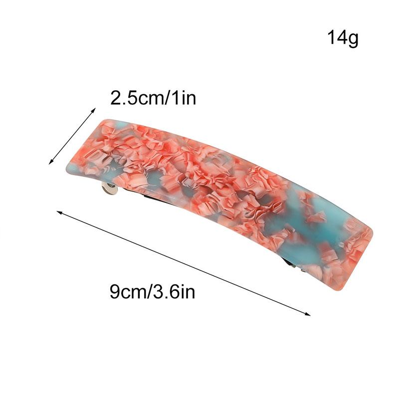 Clips de Cabelo da Moda Estampado Leopardo Mármore Geométrico Grampos de Cabelo Presilhas de Cabelo para Menina Grampo de Cabelo Mulher Acessórios de Cabelo