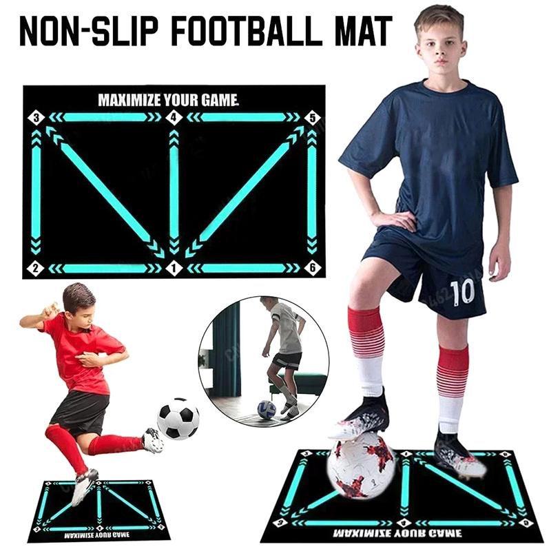 

Футбольный тренировочный коврик нескользящий складной коврик дриблинг футбольный тренировочный коврик для футбола ковер детский футбольный инвентарь для помещений