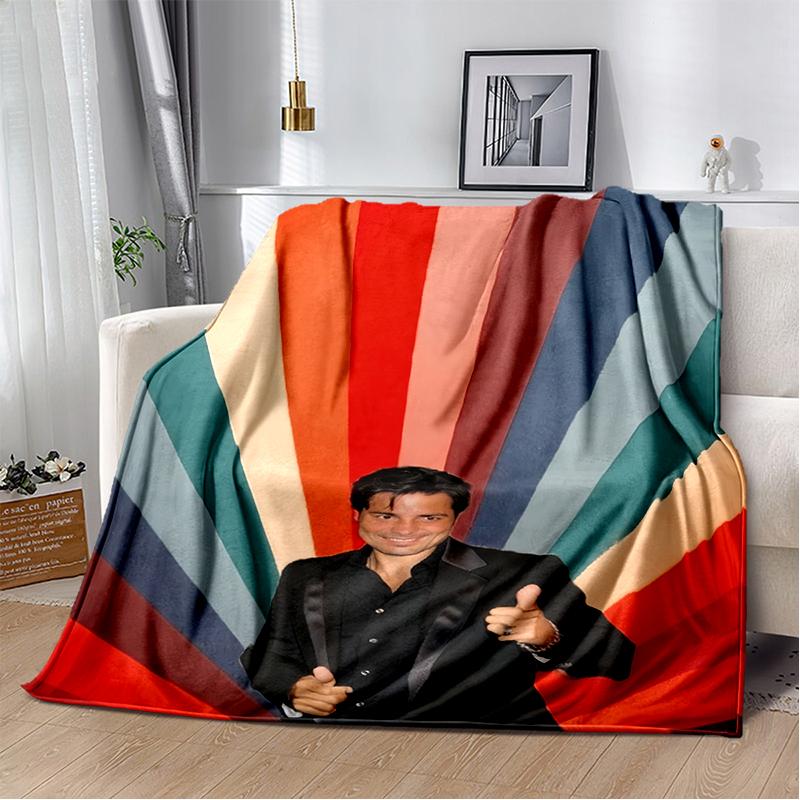 29 Style Chayanne Puerto Rican Latin Pop Soft Blankets,Keep Warm Throw Blanket Comfortable Blanket for Beds Sofa Home Bedroom