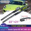 For Porsche Boxster Cayman 987 987C 2005~2012 2006 2007 2008 2009 2010 2011 Windshield Wipers Car Wiper Blade Car Accessories