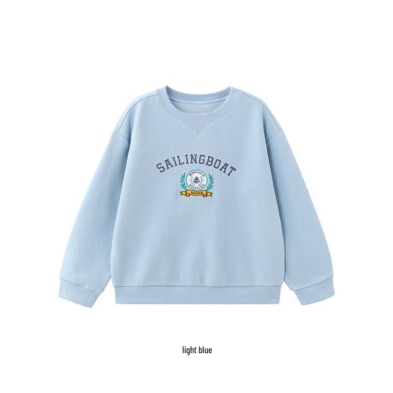 YEEHOO Boys' Crewneck Long-Sleeve Sweatshirt