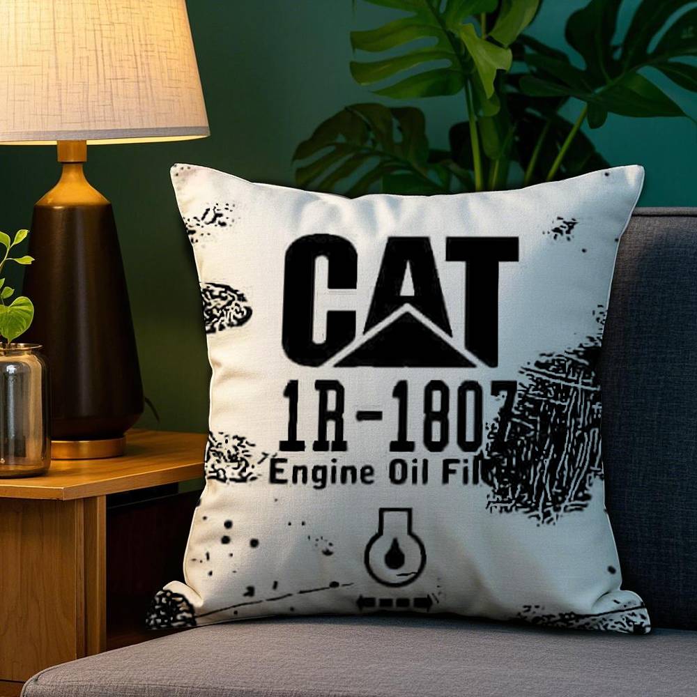 

Brand CCaterpillarS Cushion Pillow Case Sofa Living Room Bedroom Doublesided Printing Square Cushion Nap Time Pillow Case 30x30cm