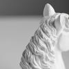 Horse Head Statue Ornament Horse Animal Sculptures Horse Figurines Decorative Objects for Home Office Bookshelf Table