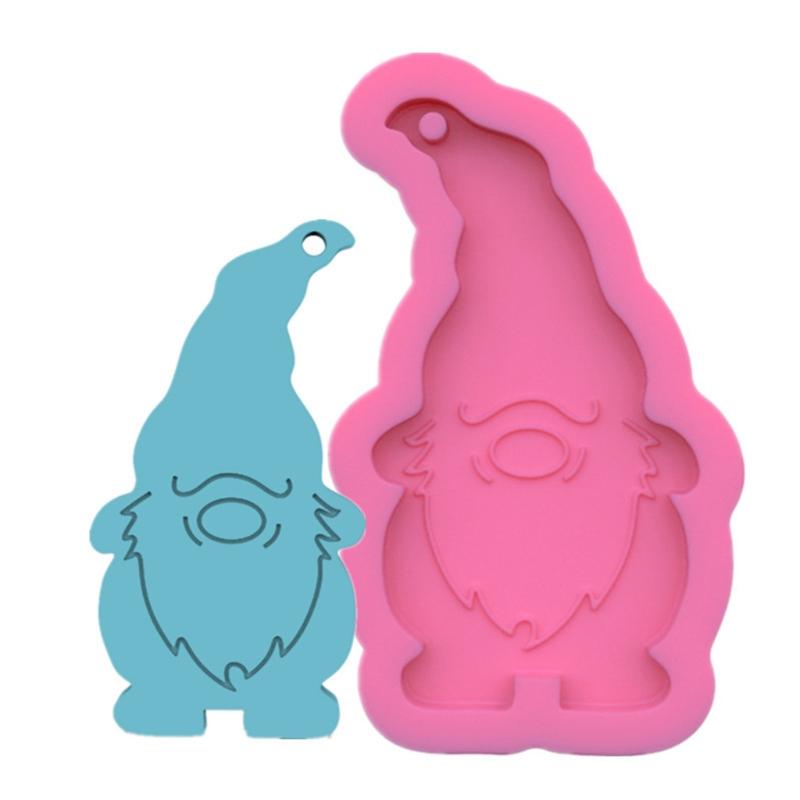 

Silicone Gnomish Jewelry Charm Mold Hanging Ornament Moulds for Jewelry Making Perfect for Craft Enthusiasts Present