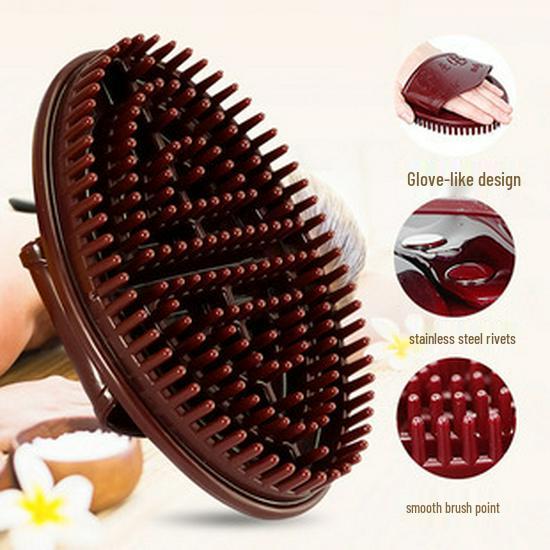 Scorpio Silicone Meridian Massage Brush - Full Body Sculpting & Slimming Tool with Essential Oils