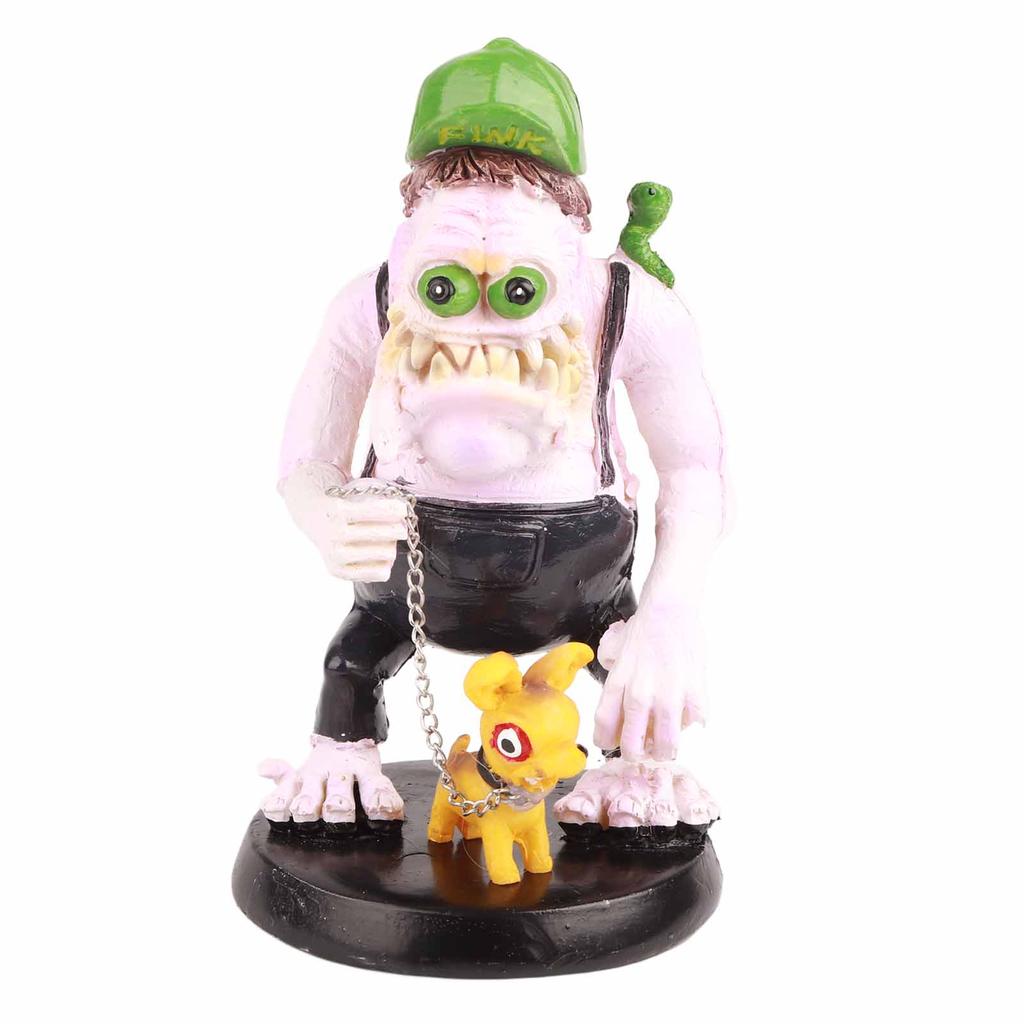 Angry  Statue Horror   Resin Ornament for Halloween Decor