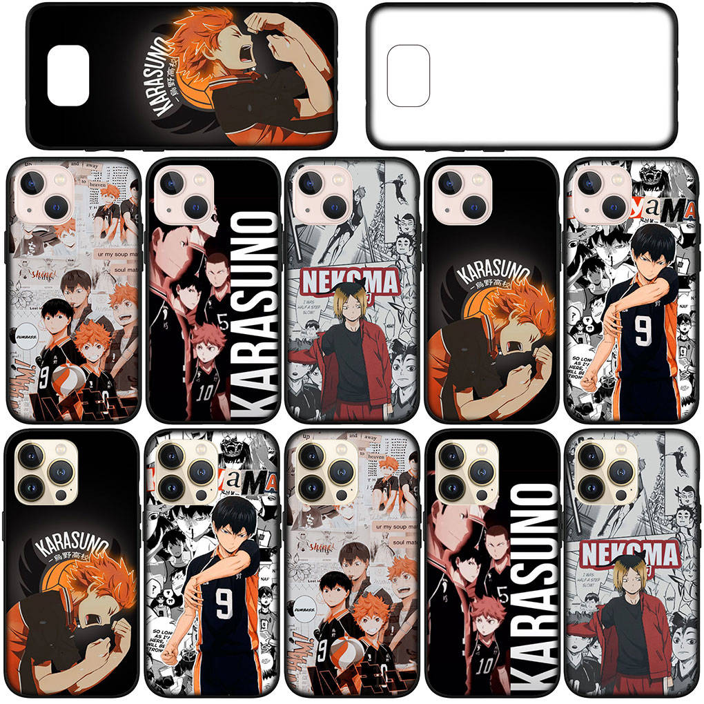 Für iPhone 16 15 Xiaomi Redmi Note 14 13 12 11 Pro Max X 16e Samsung Galaxy S25 S24 S23 Moto OPPO Huawei Oikawa Tooru Haikyuu Shoyo Hinata Handyhülle