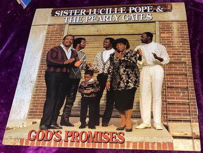 LP-Platte SISTER POPE & THE PEARLY GATES - God's Promises AIR10151 Atlanta Interna 1991 US Soul/Funk
