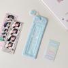Cute Bow Design Pvc Photo Card Holder For School Id Card