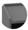 Altivo 1Sw Bedside Table, Artisan Oak-Anthracite, 1 High Drawer