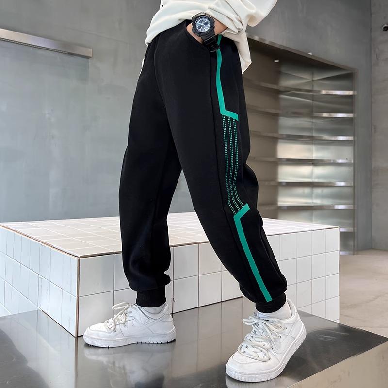 2025 Kids' Spring/Autumn Sports Sweatpants - Boys' and Girls' Casual Long Pants