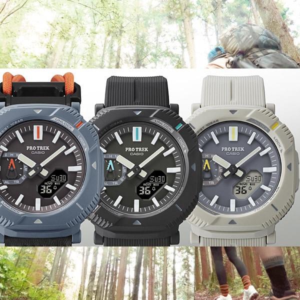 Casio Pánské PRO TREK PRJ-B001-7JF [PRO TREK Hiker Line] Hodinky Pryskyřice *Biomas Plastic Digital Analog