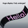 1PCS Eyes LED Logo Lamp Car Display Light APP Control Matrix Pixel Panel DIY Programmable Display Night Light for Car Truck Room