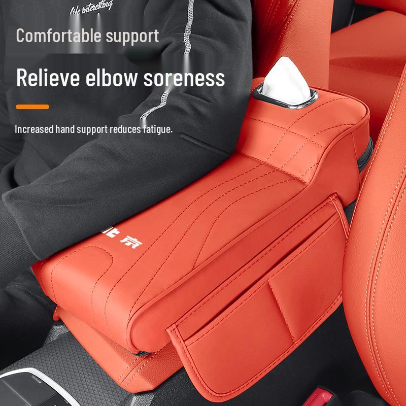 EU Series Armrest Box Elbow Rest & Tissue Storage for Senova D50