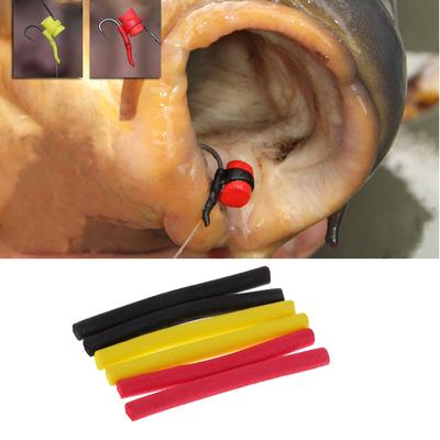 MagiDeal 40pcs Steel Boilie Bait Screw Fishing Bait Ring Swivel Carp Fishing Terminal Tackle