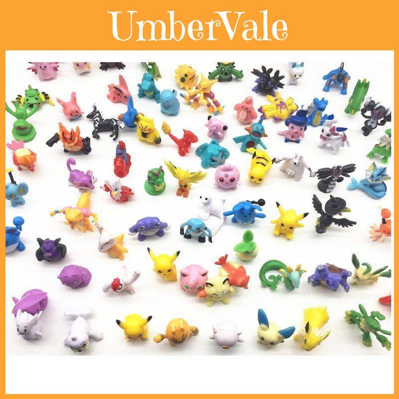 24 Adorable Pokemon Figures For Collectors And Fans 2-3cm Size