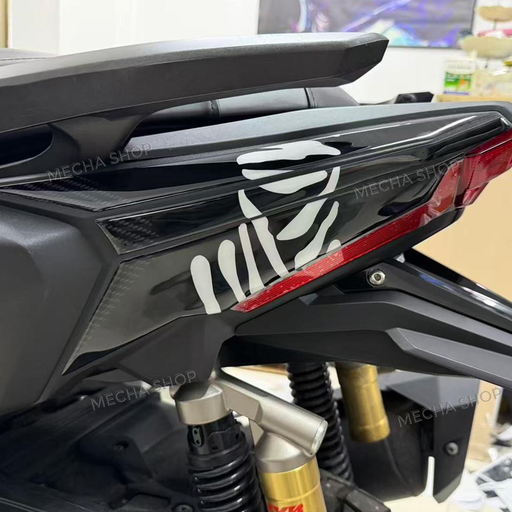 adv350 2025 Tank Pad Sticker Motorcycle Accessories For ADV 350 Fuel Tank Protection 3D Gel Decals 2022 2023 2024