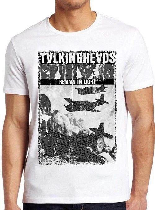 Talking Heads Remain In Light Punk Rock Poster Music Gift Tee T Shirt 7282 XL