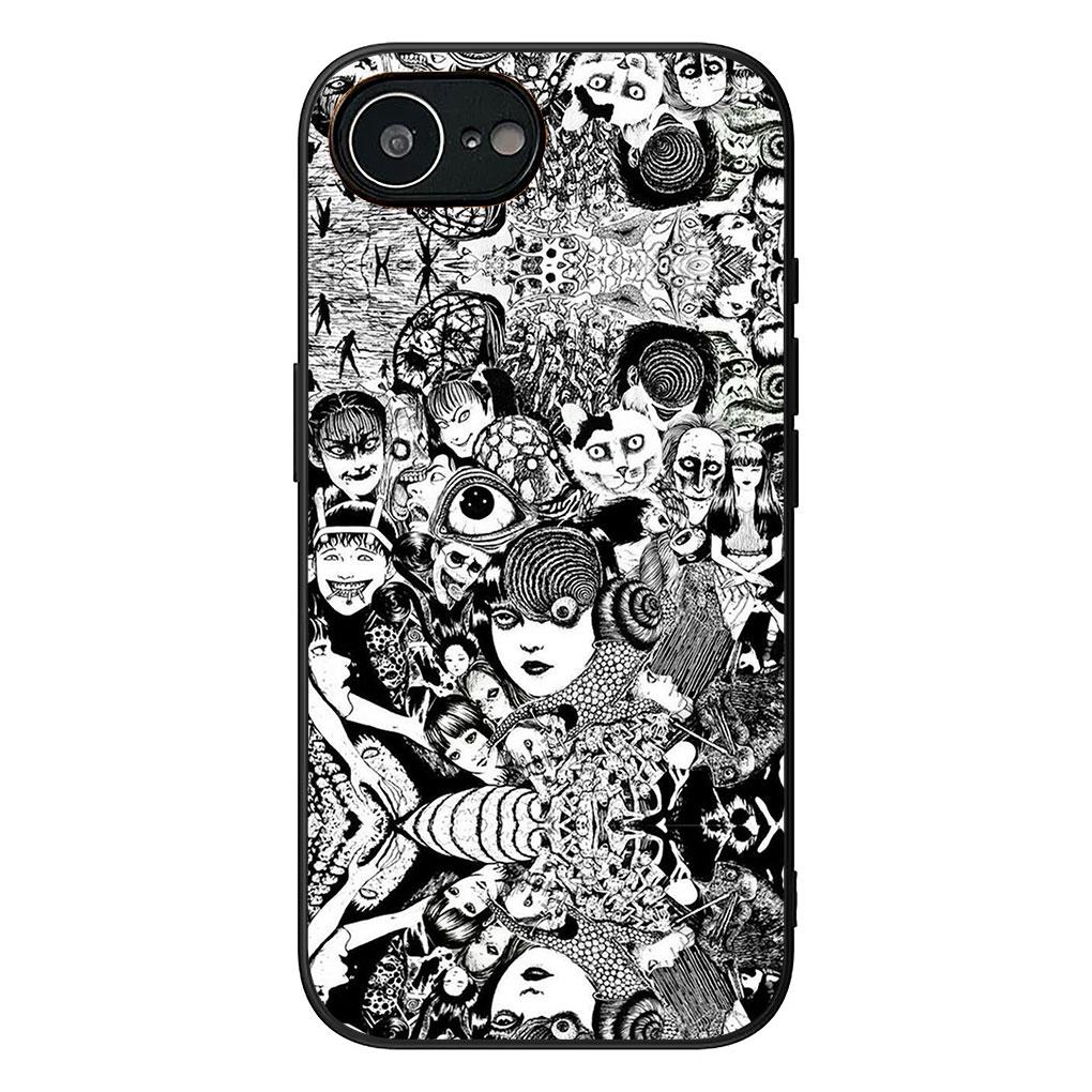 Soft Cover for Samsung Galaxy S25 S24 S23 FE Plus Ultra S7 Edge A16 A15 5G s25+ Coque Phone Case Junji Tomie Ito Collections