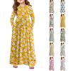 Girls' Maxi Dress - Long Sleeve Pocket Dress