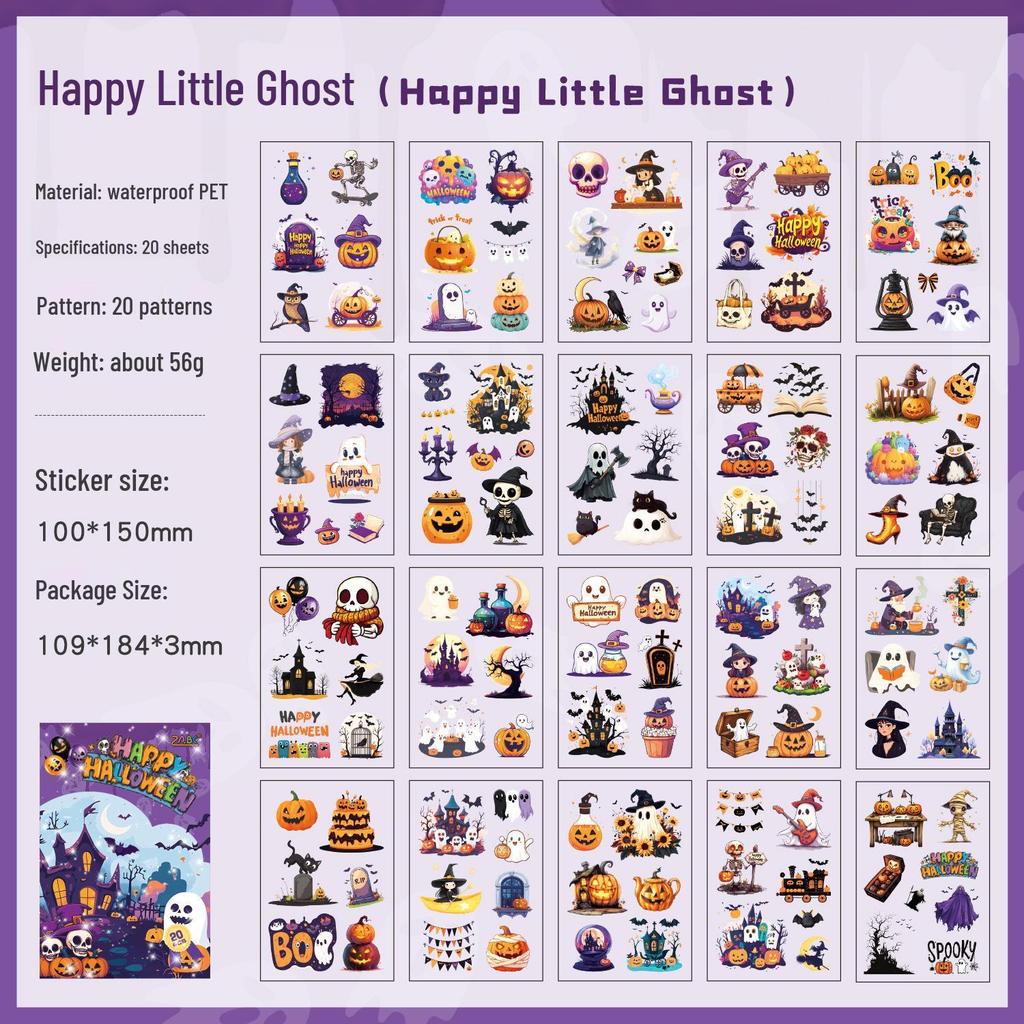 Halloween Castle Die-cut Sticker Book: Children's Journal & Decoration Stickers