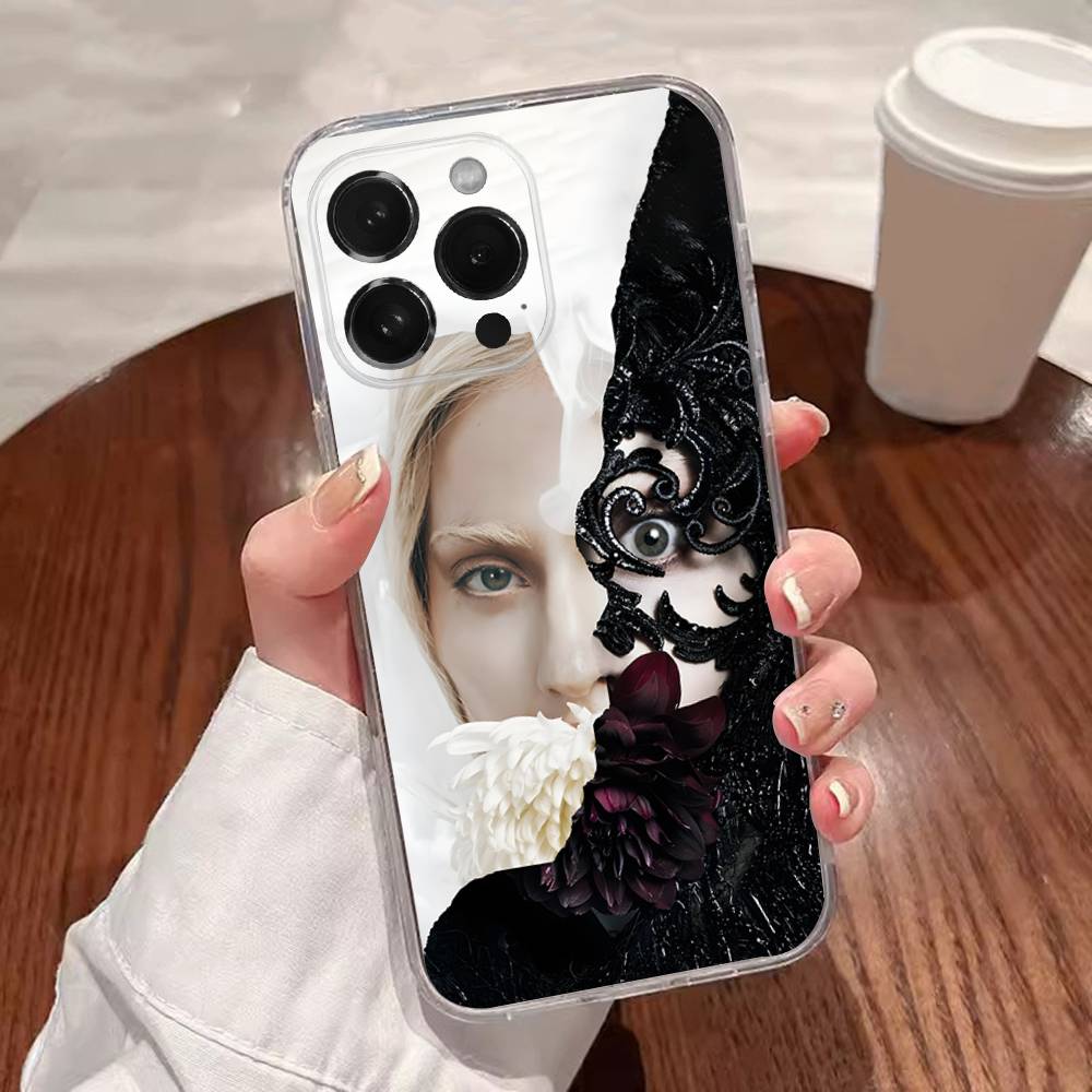 Singer L-Lady-GagaS Mayhem Phone Case For iPhone 16,15,14,13,12,11 Plus,Pro,Max,XR,XS,Plus,E,SE4,Mini Transparent Cover
