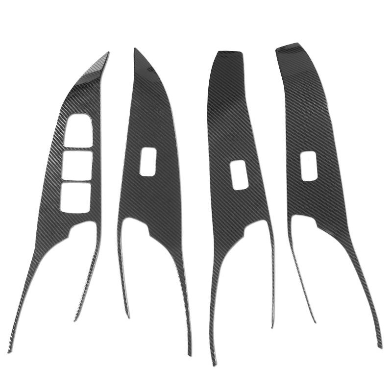 

Для Haval H6 3-го поколения 2021 2022 2023 2024 HEV PHEV нержавеющая дверь автомобиля подлокотник панель стеклоподъемник кнопка кнопка крышка отделка наклейка