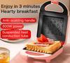 Electric Sandwich & Waffle Maker Toaster Press for Breakfast