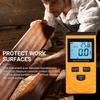 GM630 Digital Wood Moisture Meter LCD Backlit Portable Wood Moisture Tester 8 Gears Switchable with 9V 6F22 Battery for