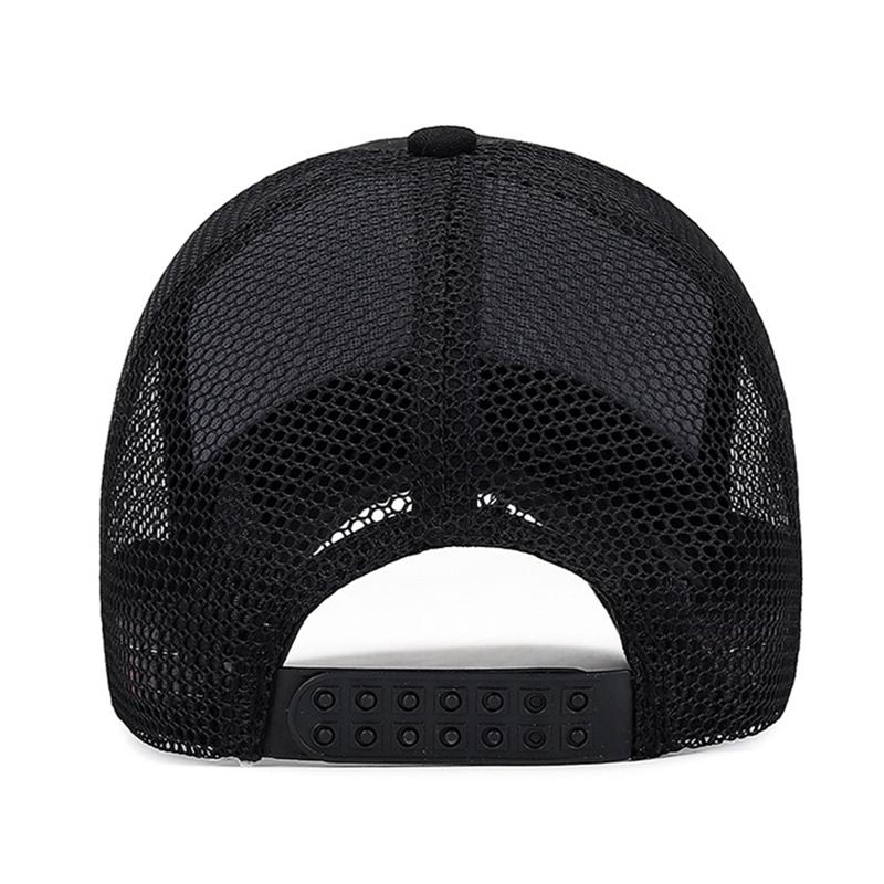 Summer Women Men Breathable Net Mesh Baseball Cap Outdoor Uv Protection Riding Fishing Tennis Golf Caps Sport Hat Sunhat Visors