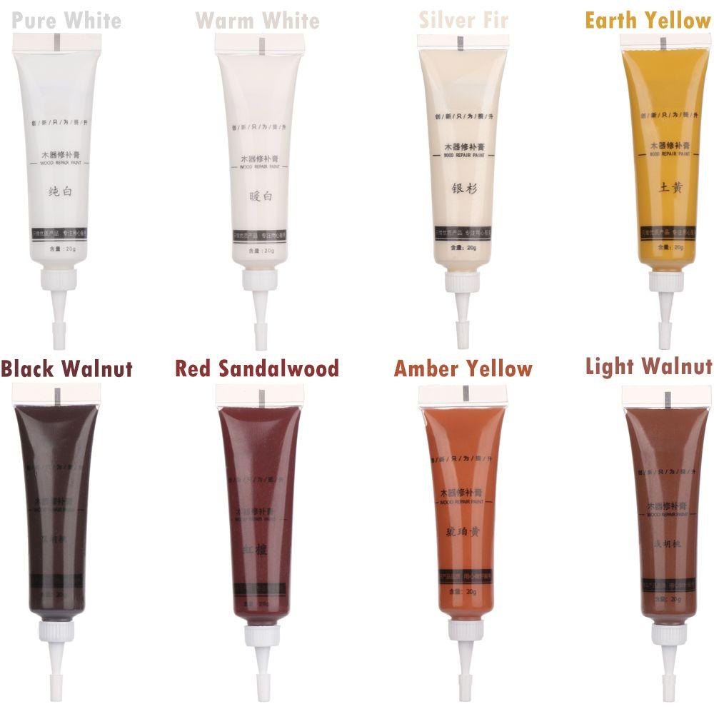 1Pc Wooden Furniture Refinishing Paint Multipurpose Scratch Repair Agent DIY Multicolor Furniture Refinishing Paint Mending Tool