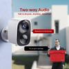 4MP WiFi Solar Battery Camera Low Powered Wireless Outdoor PIR Human Detection Security Surveillance Cameras long time standby