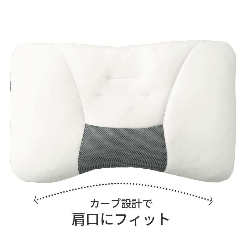 Doctor Sleep Pillow, Orthopedic Surgeon Recommended, Height Adjustable, Washable (Standard Model) EH94009001