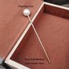 Vintage Hair Stick Clips for Women Simple Elegant Pearl Metal Hair Sticks Girls Hairclip Hair Accessories Wedding Hairstyle Tool